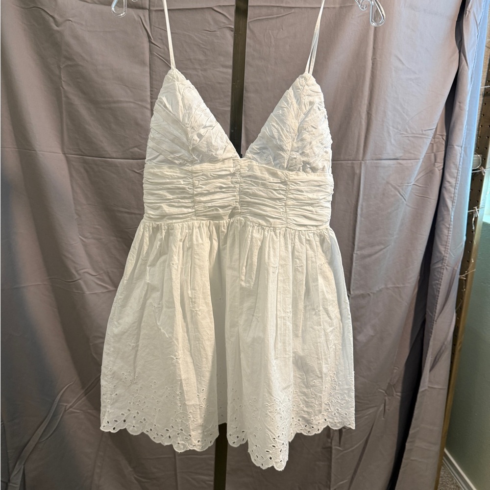 Zara White Dress